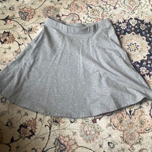 Beautiful gray girls skirt